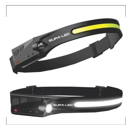 SUPALED Aura 230Deg 350L Rechargable Headlamp