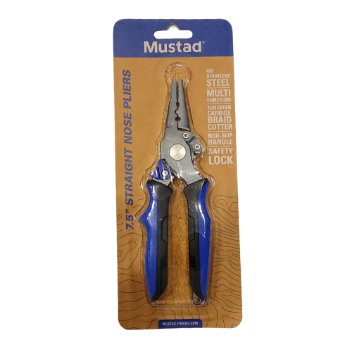 MUSTAD Straight Nose Pliers 7.5"