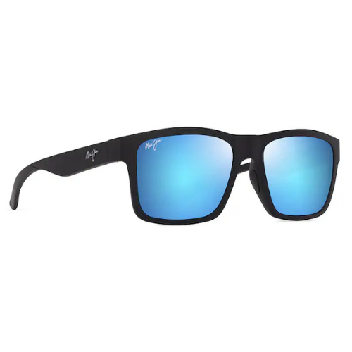 MAUI JIM Blue Hawaii The Flats Matte Black W/Blue
