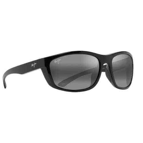 MAUI JIM HCL Nuu Landing Black Gloss with Black Rubber