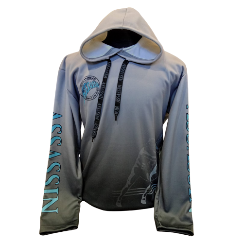 ASSASSIN Hoody Fleece Grey 3XL