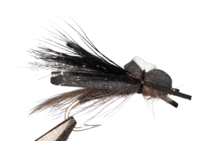 SCIENTIFIC FLY Foam Wing Hopper Black #10