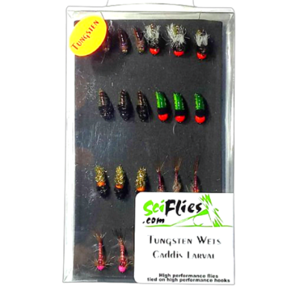 SCIENTIFIC FLY Tungsten Wets Caddis Larvae