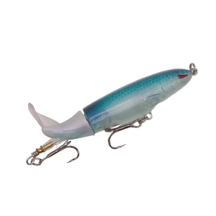 Bass Hunter Plop Plop 90 Lavender Shad