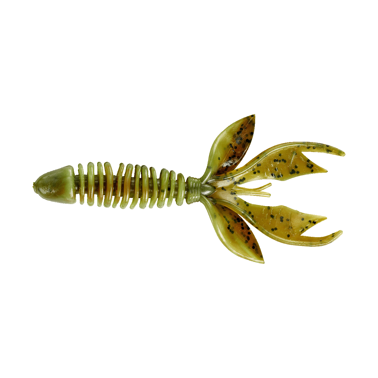 YUM Wooly Hawgcraw 4" Dark Grasshopper YUM Wooly Hawgcraw 4" Dark Grasshopper - Image 1