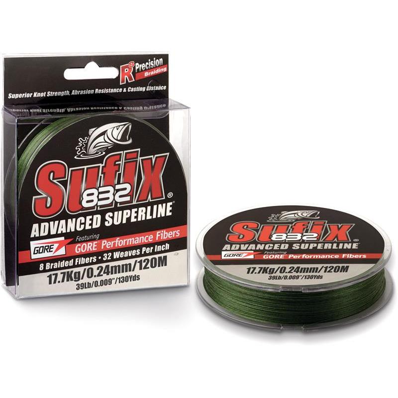 SUFIX 832 30lb 0.20mm 275yds Low Vis Green SUFIX 832 30lb 0.20mm 275yds Low Vis Green - Image 1