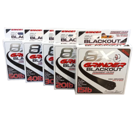 Grinder Blackout 8x 300m Black
