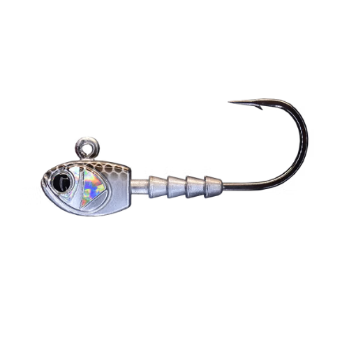 FISHMAN Jig Head Silver Black