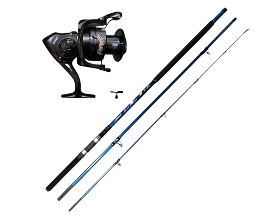 COMBO ADRENALIN Blue Bullet 14ft and Black Surf 6000 COMBO ADRENALIN Blue Bullet 14ft and Black Surf 6000 - Image 1