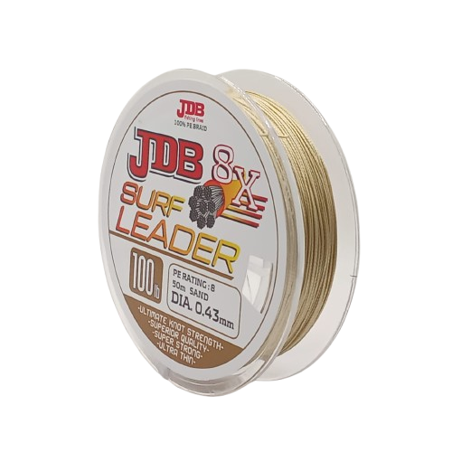 JDB 8X SURF LEADER 100lb 50m - Jacita Bait & Tackle